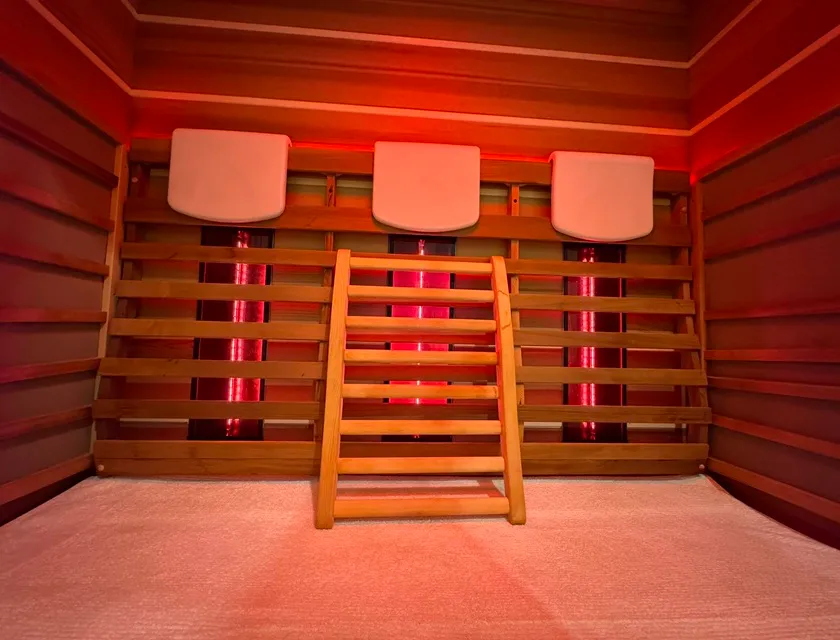 Sauna cabin view 2